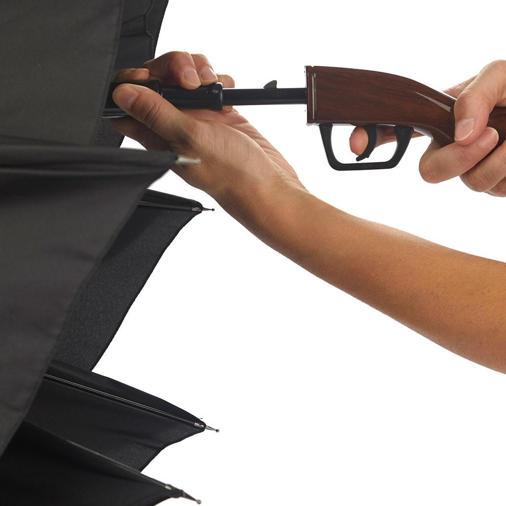 Fusil de chasse noir avec bandoulière Balvi